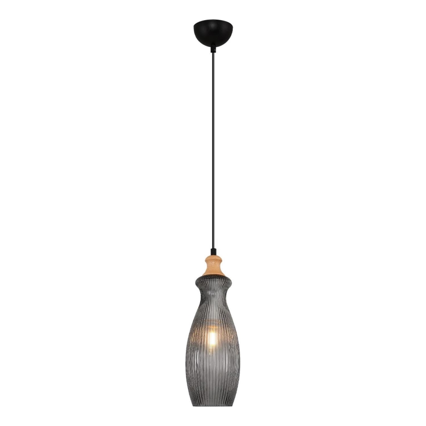 Lampa wisząca BOTTLE 1xE14/4W/230V dymna