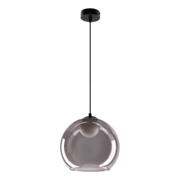 Lampa wisząca BRIN na przewodzie 1xG9/15W/230V dymowa czerń