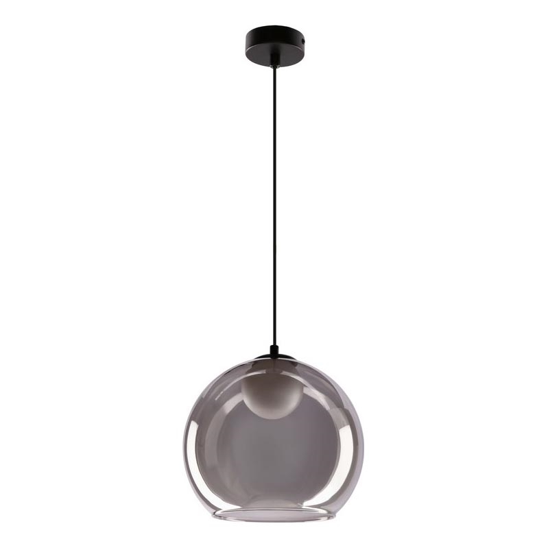 Lampa wisząca BRIN na przewodzie 1xG9/15W/230V dymowa czerń