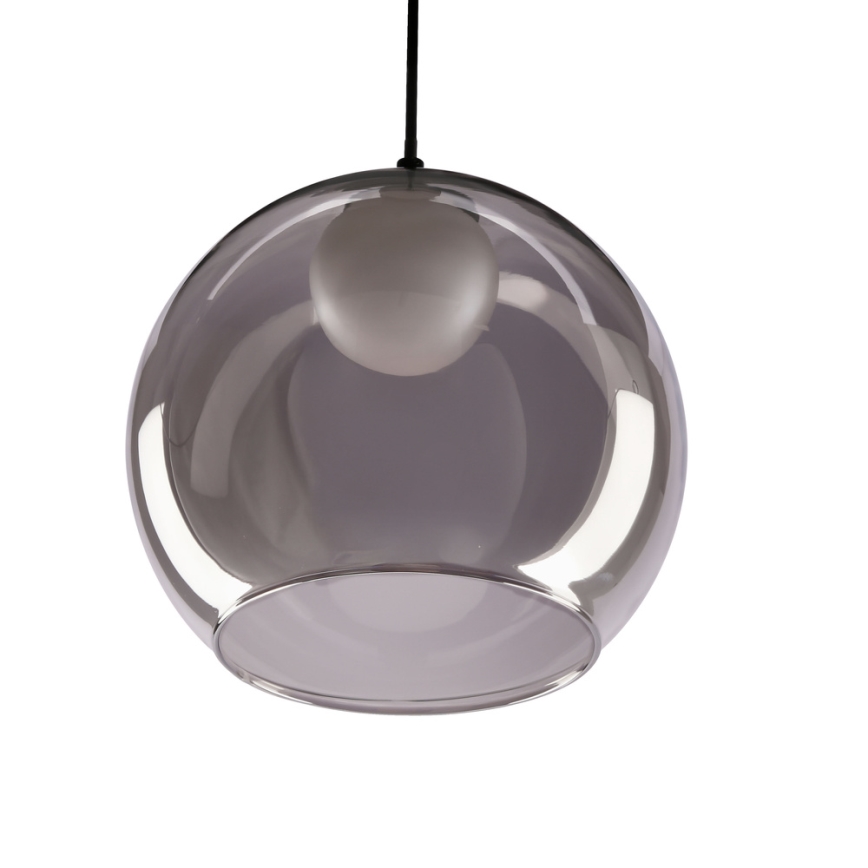 Lampa wisząca BRIN na przewodzie 1xG9/15W/230V dymowa czerń