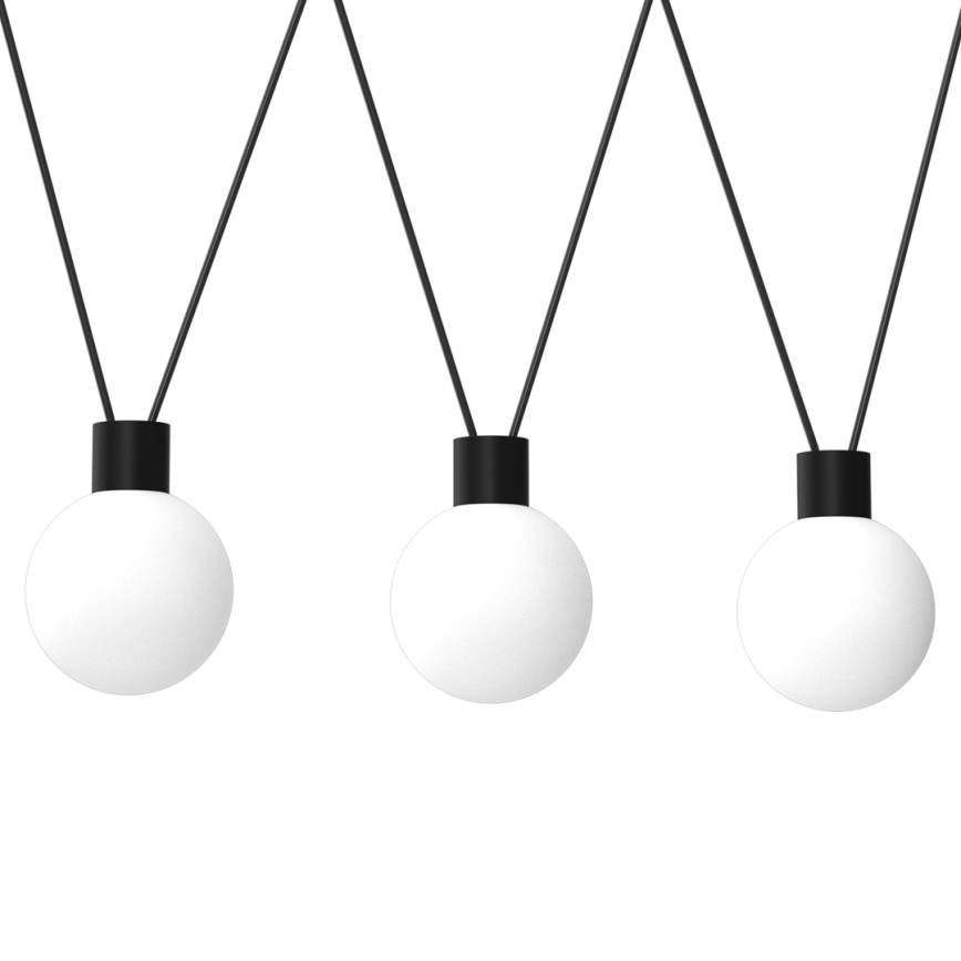 Lampa wisząca na linkach CAPRI 3xG9/7W/230V