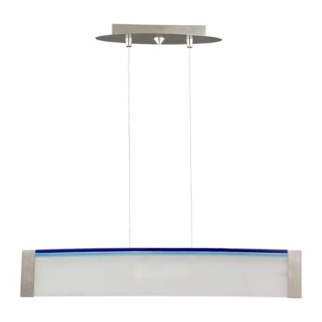 Lampa wisząca CONTRO 1xR7S/150W biały/niebieski