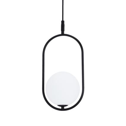 Lampa wisząca na linku CORDEL 1xG9/28W/230V czarna
