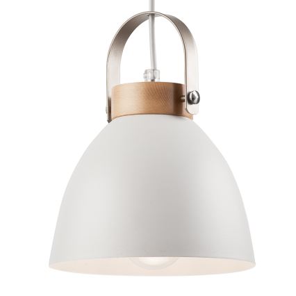 Lampa wisząca na linku DANIELLE 1xE27/60W/230V buk