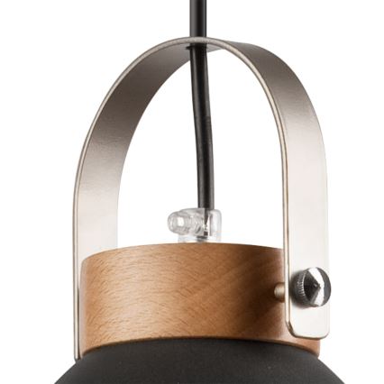 Lampa wisząca na linkach DANIELLE 2xE27/60W/230V buk