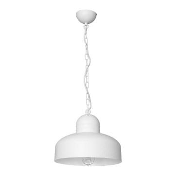 Lampa wisząca DAVE 1xE27/60W biała
