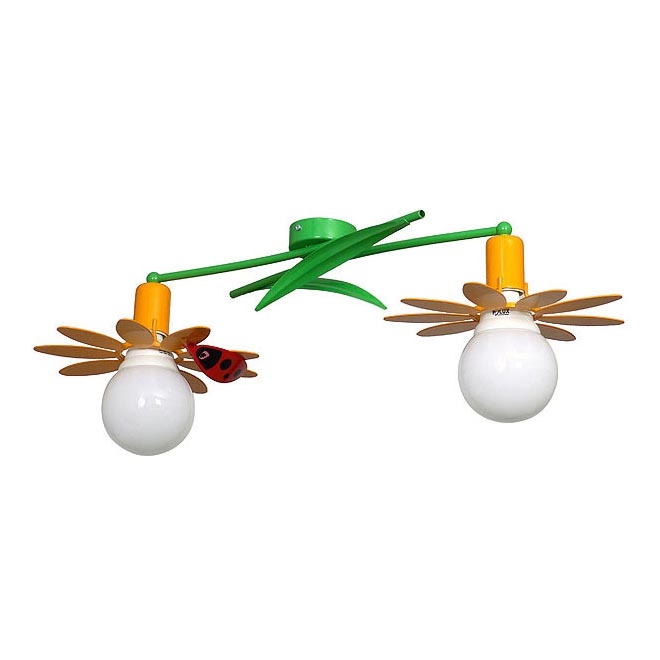 Lampa wisząca dziecięca Biedronka 2xE27/60W