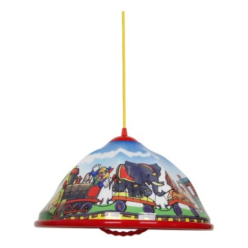 Lampa wisząca dziecięca CYRK 1xE27/60W/230V