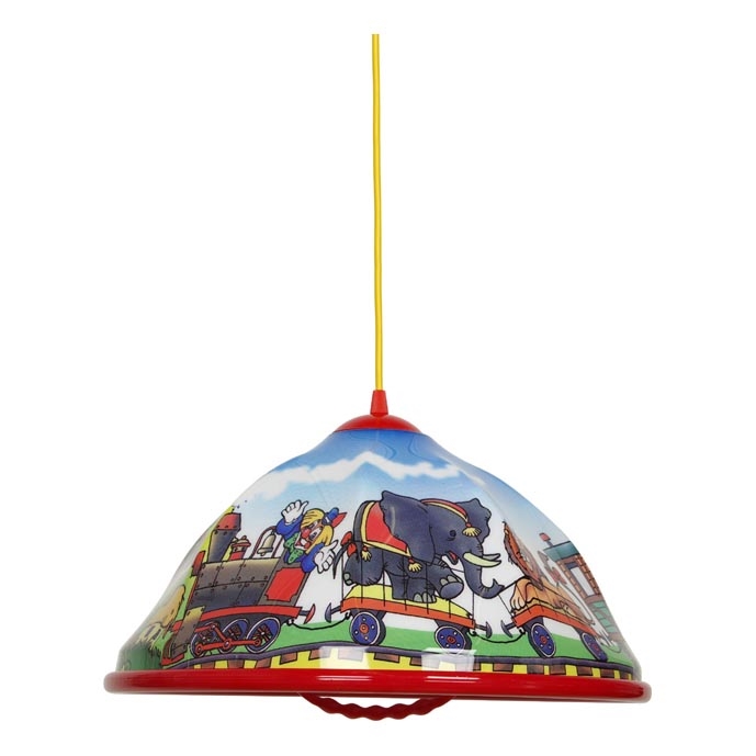 Lampa wisząca dziecięca CYRK 1xE27/60W/230V