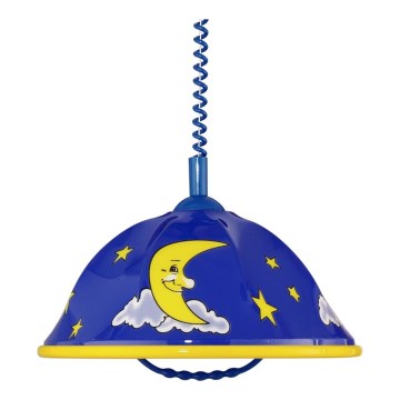 Lampa wisząca dziecięca KSIĘŻYC 1xE27/15W/230V