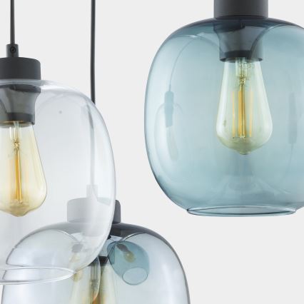 Lampa wisząca na linkach ELIO 3xE27/15W/230V