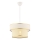 Lampa wisząca ERO 1xE27/60W/230V kremowa/złota