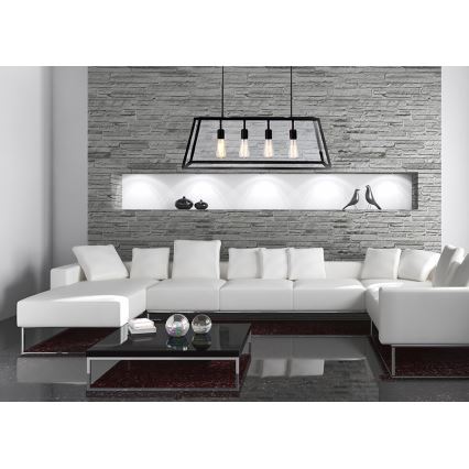 Lampa wisząca FINLAND 4xE27/60W/230V