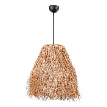 Lampa wisząca FRINGE 1xE27/40W/230V rafia