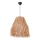 Lampa wisząca FRINGE 1xE27/40W/230V rafia