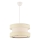 Lampa wisząca HALO 1xE27/60W/230V kremowa
