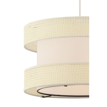 Lampa wisząca HALO 1xE27/60W/230V kremowa