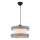 Lampa wisząca HALO 1xE27/60W/230V kremowa/szara