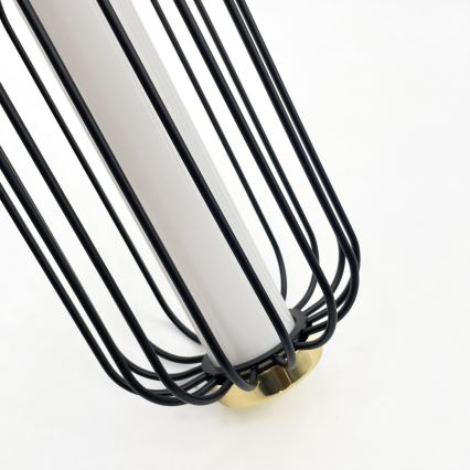 Lampa wisząca LED na lince BONNIE LED/15W/230V 3000K czarna