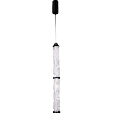 Lampa wisząca LED na lince CORTE LED/18W/230V czarna