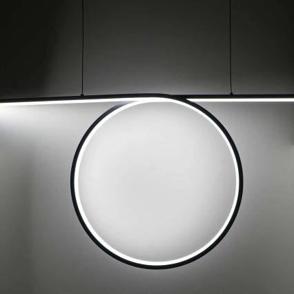 Lampa wisząca LED na lince ODETTA LED/42W/230V 4000K czarna