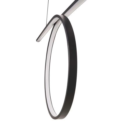 Lampa wisząca LED na lince ODETTA LED/42W/230V 4000K czarna