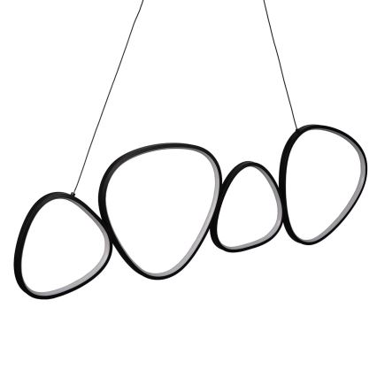 Lampa wisząca LED na lince PETRA LED/48W/230V 4000K czarna