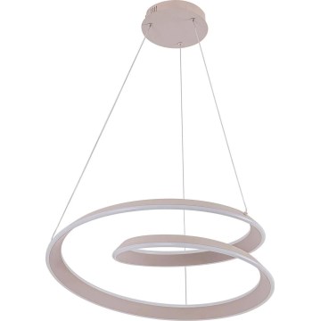 Lampa wisząca LED na linkach CASHMERE LED/75W/230V Ø 60 cm biała