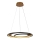 Lampa wisząca LED na linkę CRYPTIC LED/45W/230V czarny/złoty
