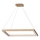 Lampa wisząca LED ściemnialna na linkach LEGNO 2xLED/33W/230V dąb