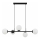 Lampa wisząca MADDIE 5xE14/5W/230V czarna