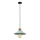 Lampa wisząca MANAVGAT 1xE27/40W/230V niebieska/brązowa