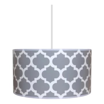 Lampa wisząca MAROKO GREY 1xE27/60W/230V