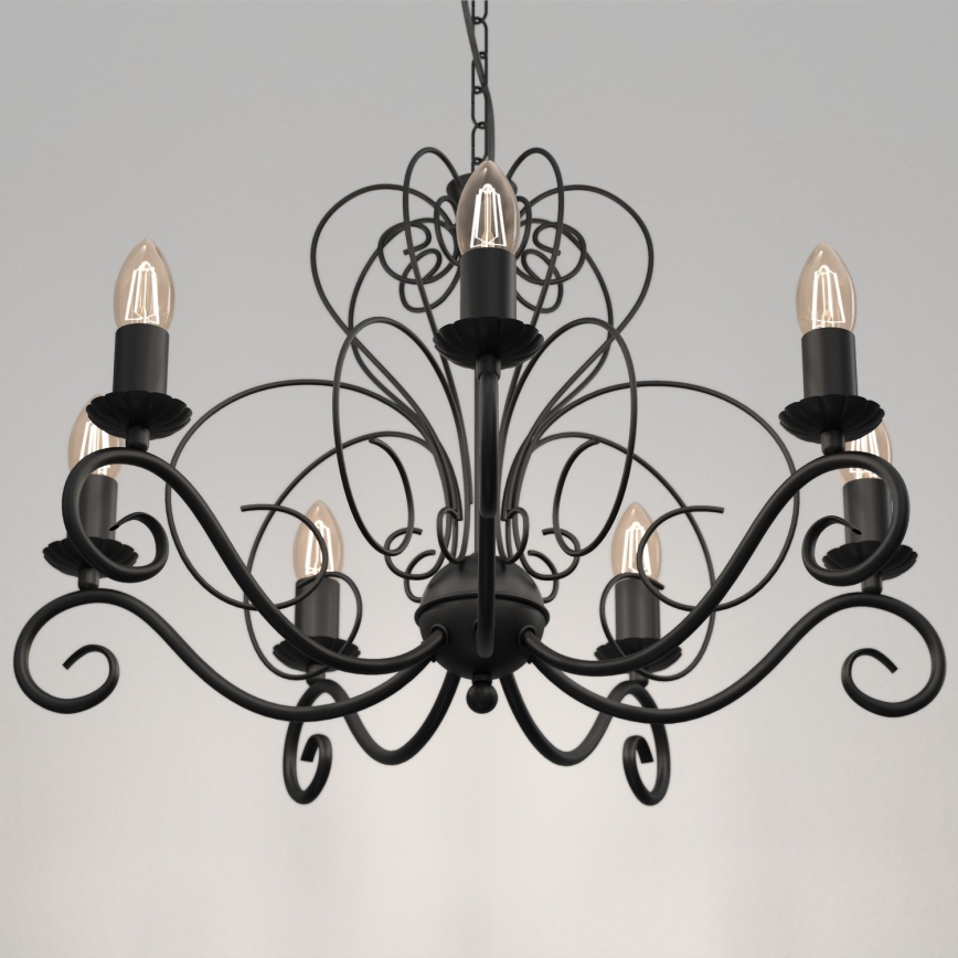 Lampa wisząca MAURO 7xE14/60W/230V