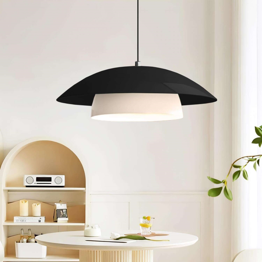 Lampa wisząca MOONLIGH 1xE27/40W/230V czarna