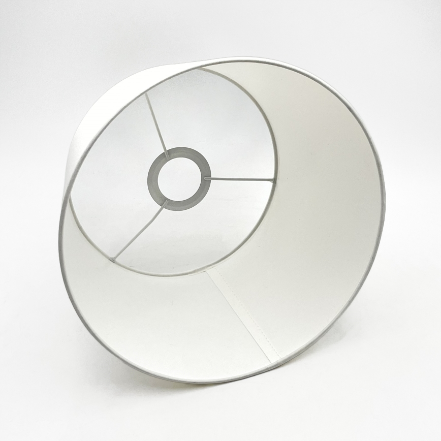 Lampa wisząca na lince AIDA 1xE27/60W/230V śr. 25 cm dąb/biały