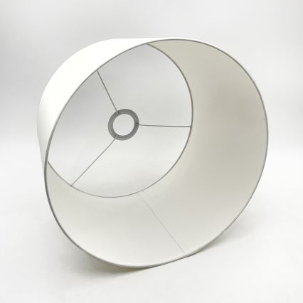 Lampa wisząca na lince AIDA 1xE27/60W/230V śr. 35 cm dąb/orzech/biała