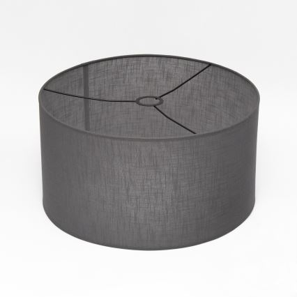 Lampa wisząca na lince ALBA 1xE27/15W/230V śr. 45 cm szara