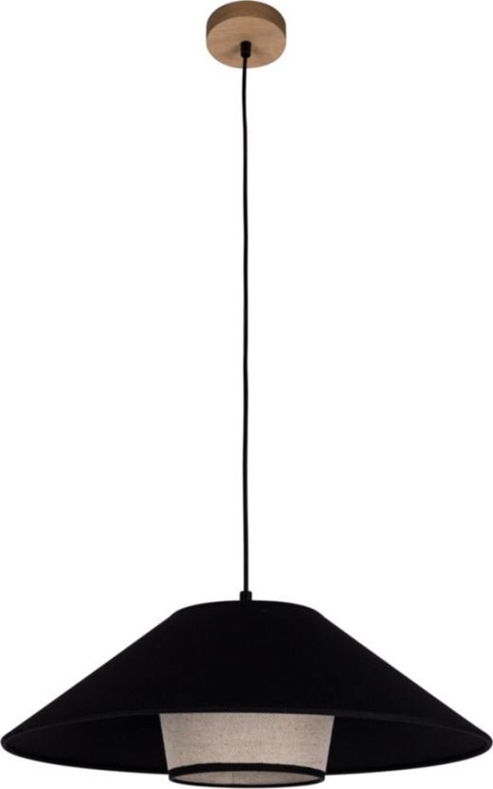 Lampa wisząca na lince AMIGO 1xE27/60W/230V dąb