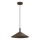 Lampa wisząca na lince ANEGA 1xGX53/15W/230V, śr. 30 cm, brązowa