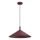 Lampa wisząca na lince ANEGA 1xGX53/15W/230V śr. 40 cm bordowa