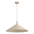Lampa wisząca na lince ANEGA 1xGX53/15W/230V Ø 50 cm beżowa