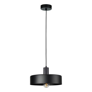 Lampa wisząca na lince ARCANE 1xE27/60W/230V czarna