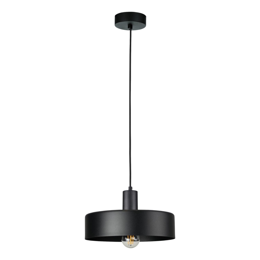 Lampa wisząca na lince ARCANE 1xE27/60W/230V czarna