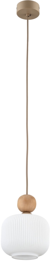 Lampa wisząca na lince BALLO 1xE14/10W/230V beżowa