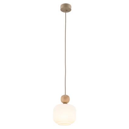 Lampa wisząca na lince BALLO 1xE14/10W/230V beżowa