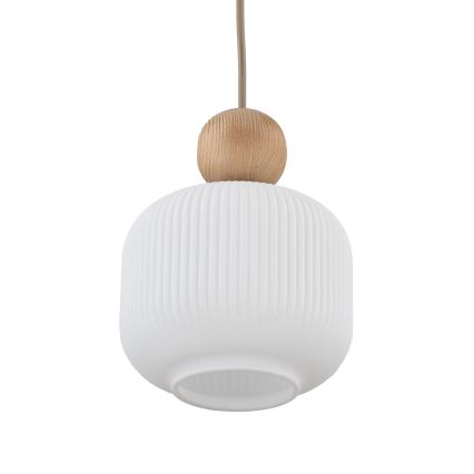 Lampa wisząca na lince BALLO 1xE14/10W/230V beżowa