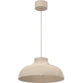 Lampa wisząca na lince BASCA 1xE27/15W/230V beżowa