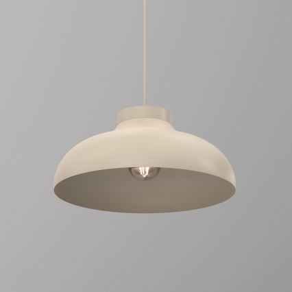 Lampa wisząca na lince BASCA 1xE27/15W/230V beżowa