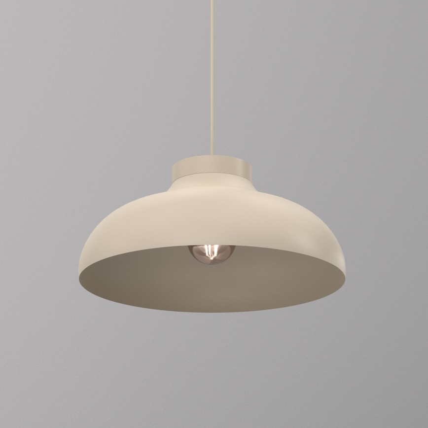 Lampa wisząca na lince BASCA 1xE27/15W/230V beżowa